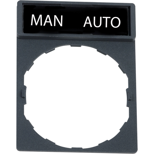 Marcked legend for legend holder Ø22mm – MAN AUTO