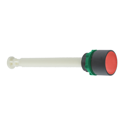 Red flush reset pushbutton Ø22 unmarked for 17…120 mm actuation distance