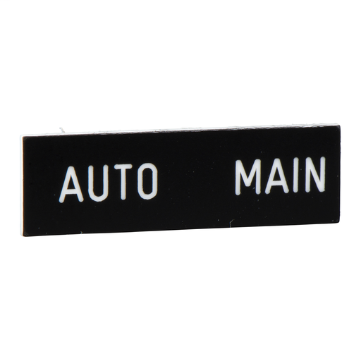 Marked legend 8 x 27 mm for legend holder 30 x 40 mm – AUTO-MAIN