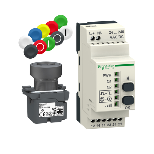 Pack 22mm XB5R programble receiver AC/DC