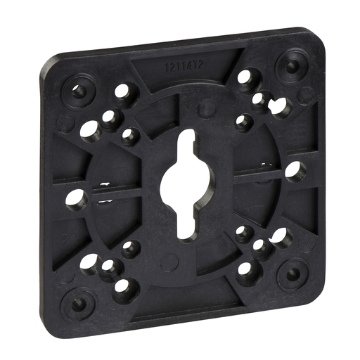 Adaptor plate 90 x 90 mm for door mounting of handle – set of 5