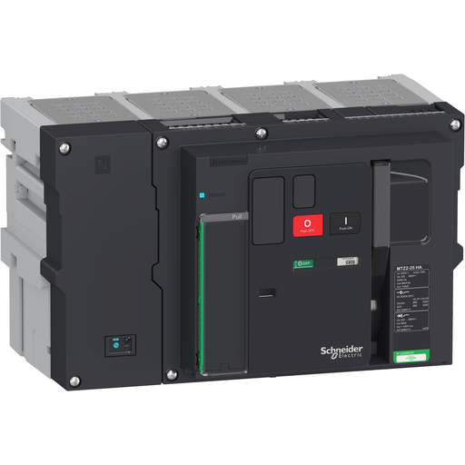 Basic switch disconnector Masterpact MTZ2 25 HA, 2500 A, 4 poles, drawout