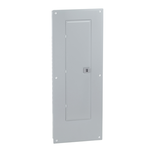 Load center, Homeline, 1 phase, 40 spaces, 80 circuits, 225A convertible main lugs, PoN, NEMA1, grnd bar, combo cover