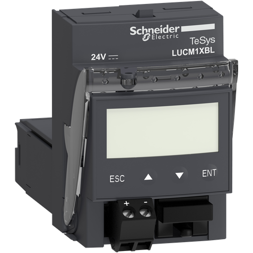 Multifunction control unit, TeSys U, 0.35-1.4A, 1P/3P motors, protection & diagnostic, class 5-30, coil 24V DC