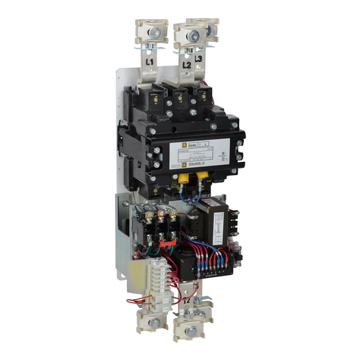 Non-Reversing Starter Size 6, 3-Pole, Melting Alloy Overload, Open +Options