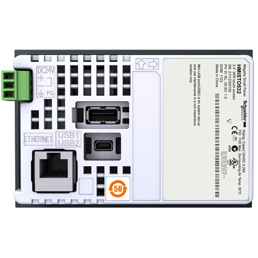 Touch panel screen 3”4 Monochrome Ethernet W/P/R