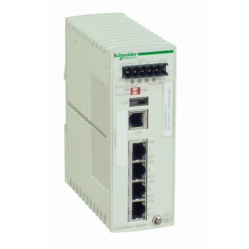 Ethernet TCP/IP managed switch – ConneXium – 4 ports for copper