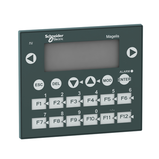 Small panel with keypad – matrix screen – G-O-R – 122 x 32 pixels – 24 V DC