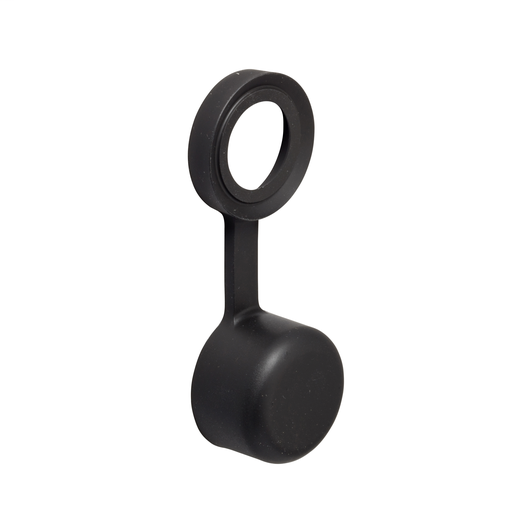 Black protective cover for Ø22 pushbutton head