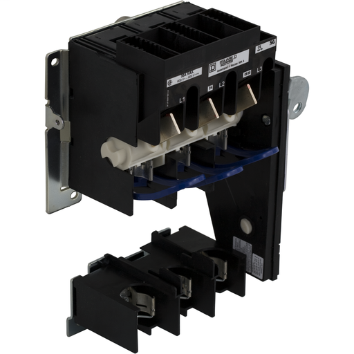 Operating mechanism, flange mounted, variable depth, 30A, 600 V, H, K, J, R fuseholder, switch mechanism