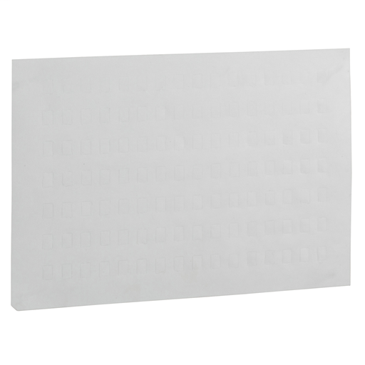 Sheet of labels – blank – 8 x 33 mm – for TeSys D