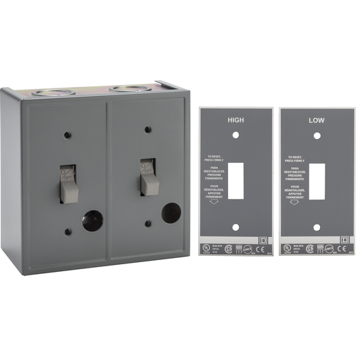 Two Speed Manual Switch – NEMA 1 – 2P – Toggle Operated – No Indicator – 600VAC