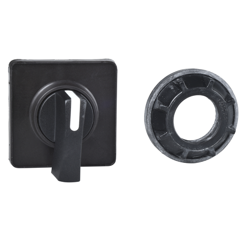 Operating head 45 x 45 mm – black handle