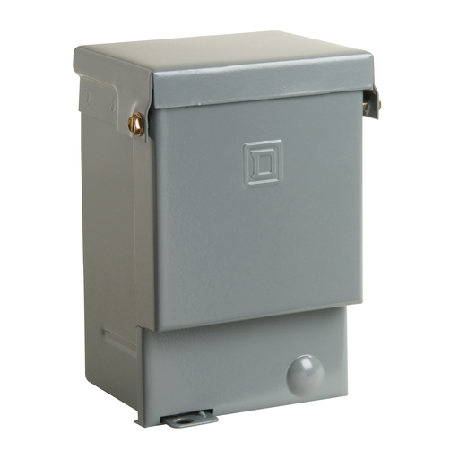 Molded case switch, QO, 60A, 2 pole, 240 VAC, 22 kA, enclosed, air conditioning, consumer pack