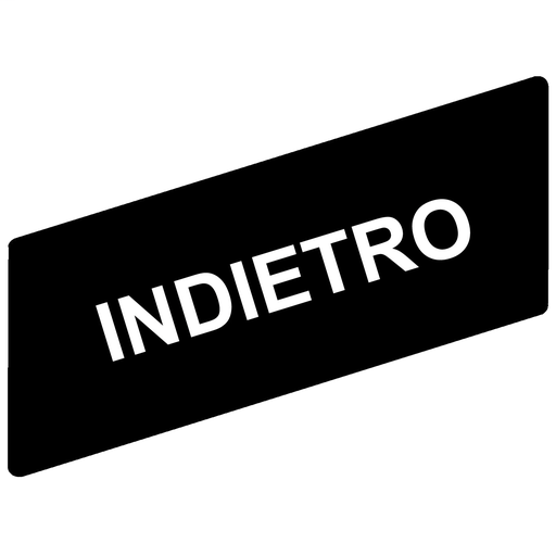 Marked legend 8 x 27 mm for legend holder 30 x 40 mm – INDIETRO