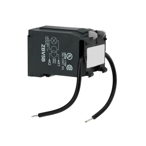 Transformer block for light block with integral LED – 550…600V