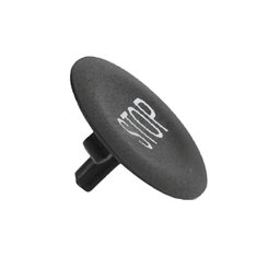 ZBA234 - Black cap marked STOP for circular pushbutton Ø22