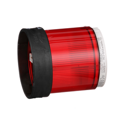 XVBC34 - Indicating Bank, 70mm, illuminated lens unit, red, steady on, 10 W, 250 VAC/DC