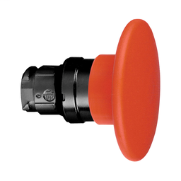 ZB4BR47 - Red Ø60 mushroom pushbutton head Ø22 spring return