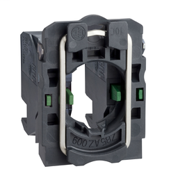 ZB5AZ1034 - Single contact block with body/fixing collar 2NO plug-in connector