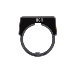 9001KN214 - PUSH BUTTON LEGEND PLATE 30MM T-K
