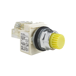 9001K2L38LYYH13 - PUSH BUTTON 600VAC 10A 30MM T-K