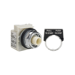 9001KR9P7 - PUSHBUTTON OPERATOR 30MM TYPE K +OPTIONS
