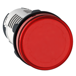 XB7EV04BP3 - PILOT LIGHT FASTON – LED – Red – 24v