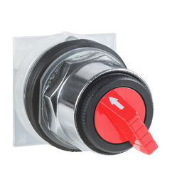 9001KS53R - Selector switch Ø 30 – 3 positions – spring return from both sides to center