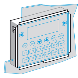 XBTZR01 - Magelis XBT – kit for flush mounting – XBTR small panel