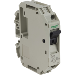 GB2CB06 - TeSys GB2 thermal magnetic circuit protector, 1 P, 1 A, Id = 14 A