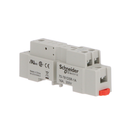 70-781D5R-1A - Socket, Legacy general purpose relay accessory, SPDT, 16A, 300 V, 5 pins, screw clamping terminal, 781R series