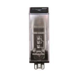 781XAXRC-24D - Power relay, Legacy, 15A, SPDT, 24 VDC, clear cover