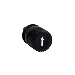 ZB5AF351 - Knurled pushbutton head Ø22 push-turn release “up arrow”