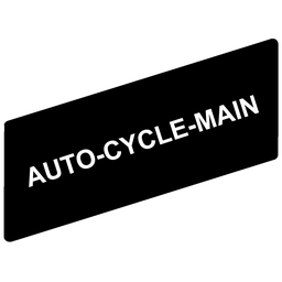 ZBY02199 - Marked legend 8 x 27 mm for legend holder 30 x 40 mm – AUTO-CYCLE-MAIN