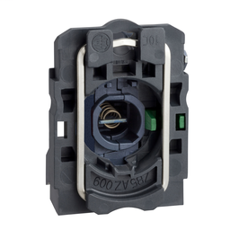 ZB5AW061 - Light block with body/fixing collar for BA9s bulb 250V 1NO