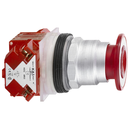 9001KR9RH6 - 30MM PUSH-PULL OPERATOR RED KNOB