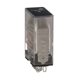 781XAXRCL-120A - Power relay, Legacy, 15A, SPDT, 120 VAC, clear cover with LED indicator