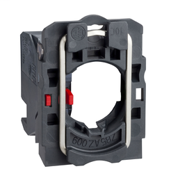 ZB5AZ1024 - Single contact block with body/fixing collar 1NC plug-in connector