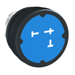 ZB4BC68026 - Pushbutton head for harsh environment – dark blue – with marking