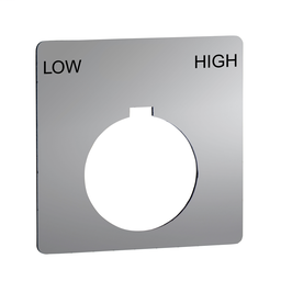 9001KN154BP - PUSH BUTTON LEGEND PLATE 30MM T-K