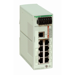 TCSESB083F23F0 - Ethernet TCP/IP basic managed switch – ConneXium – 8 ports for copper