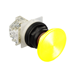9001SKR25YH13 - PUSHBUTTON 600VAC 10AMP 30MM SK +OPTIONS
