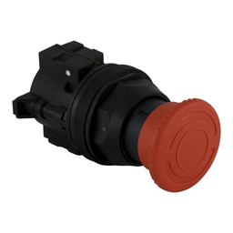 9001SKR16 - Red Ø30 Emergency stop pushbutton Ø40 trigger action/turn release-w/o contact