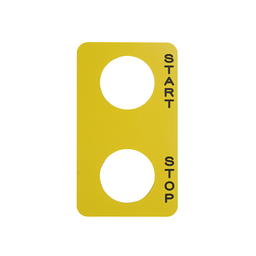 9001SKN208 - PENDANT STATION LEGEND PLATE 30MM SKYP