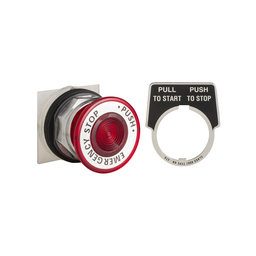 9001KR9RY235 - PUSHBUTTON OPERATOR 30MM TYPE K +OPTIONS