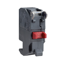 ZBE1024 - Single contact block for head Ø22 1NC silver alloy for plug-in connector