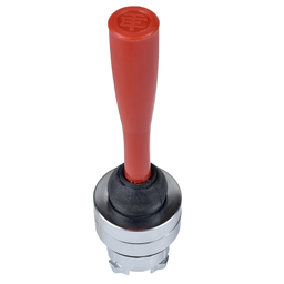 ZB4BB4 - Red joystick controller head Ø22 omnidirectional spring return