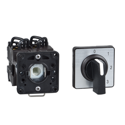 K1F003MCH - Cam ammeter switch, 3 circuits, 90°, 12 A for Ø22 mm