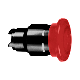 ZB4BW6437 - Red Ø40 Emerg switching off button head Ø22 latching push-pull for integral LED